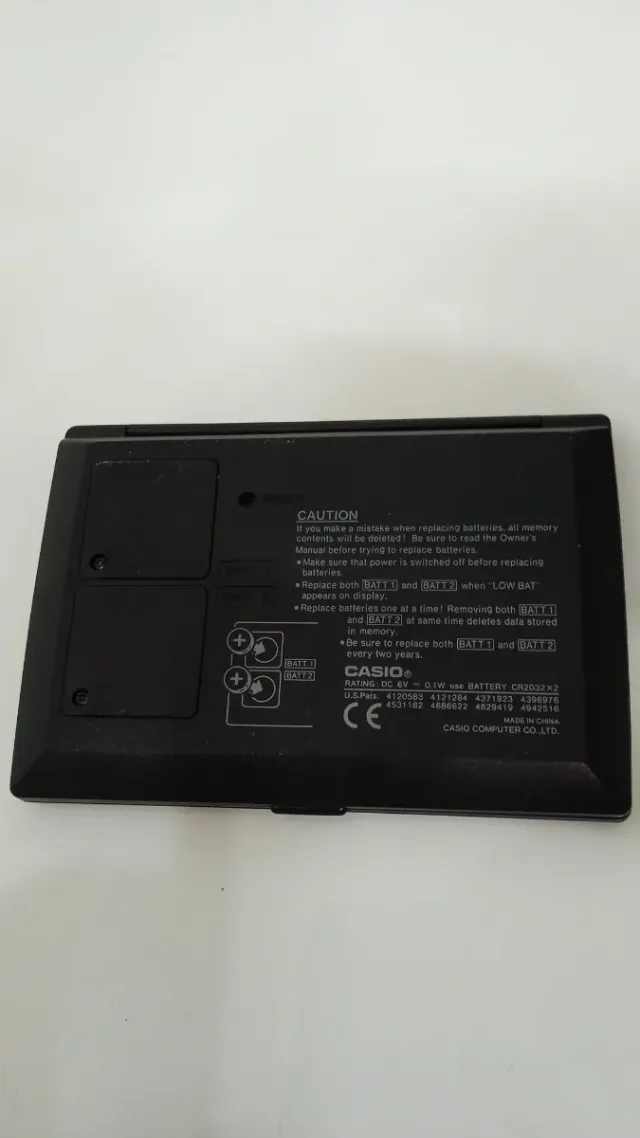 Agenda Electrónica Calculadora Casio DC-7800