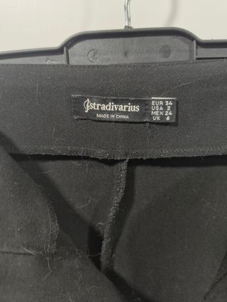 Pantalón de vestir mujer negro