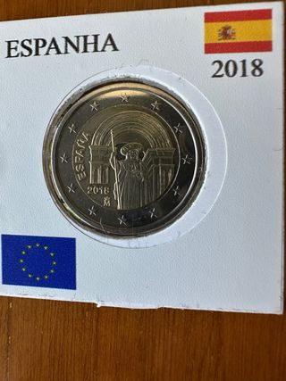 Moeda Espanha 2018 Euro