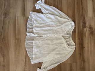 Blusa Zara Algodón manga larga de Puño