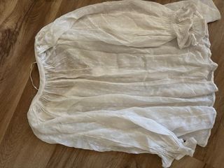Blusa Zara Algodón manga larga de Puño