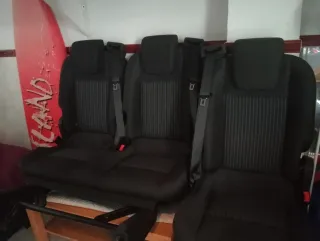 Sillones Ford Transit custom3 plazas,venta en mano