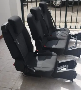 Sillones Ford Transit custom3 plazas,venta en mano