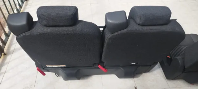Sillones Ford Transit custom3 plazas,venta en mano