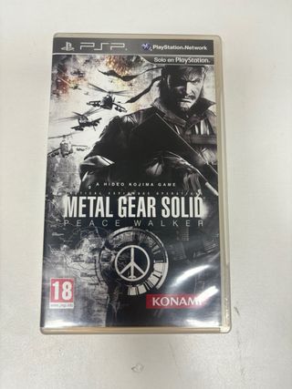 Metal Gear Solid: Peace Walker PSP