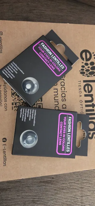 Lentillas negras E-Lentillas