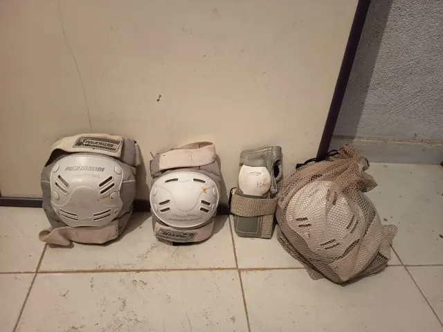 Conjunto rodilleras, coderas y muñequeras