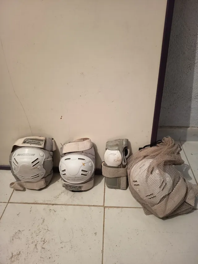 Conjunto rodilleras, coderas y muñequeras