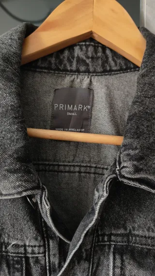 Chaqueta vaquera Primark gris hombre Talla S