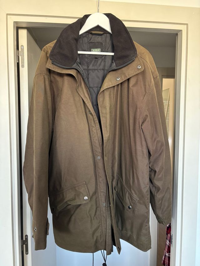 Parka Aigle Marrón Talla XXL