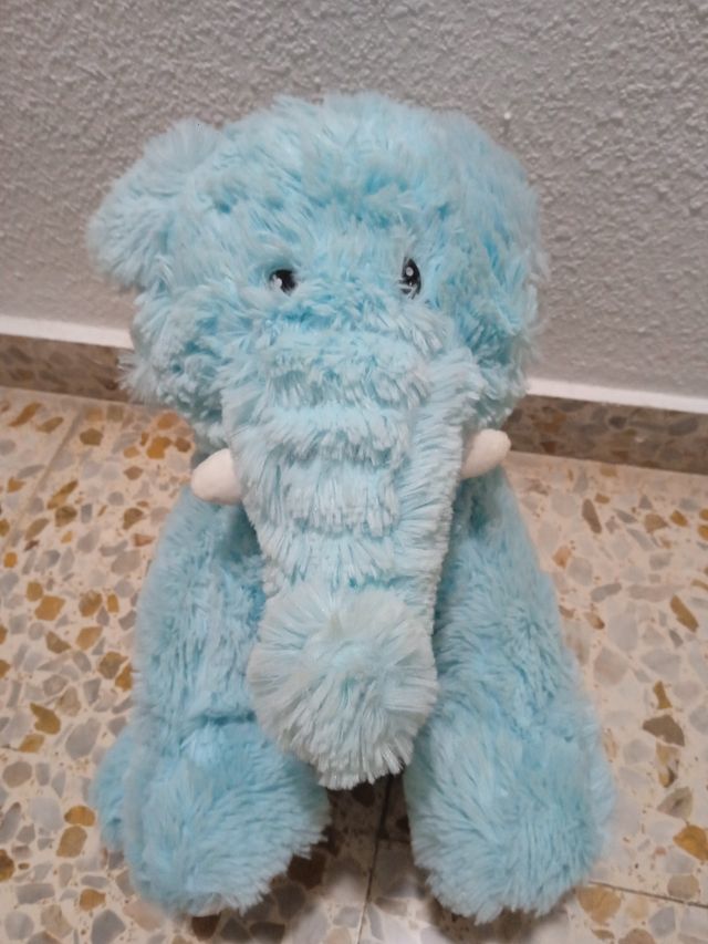 Peluche Elefante Azul