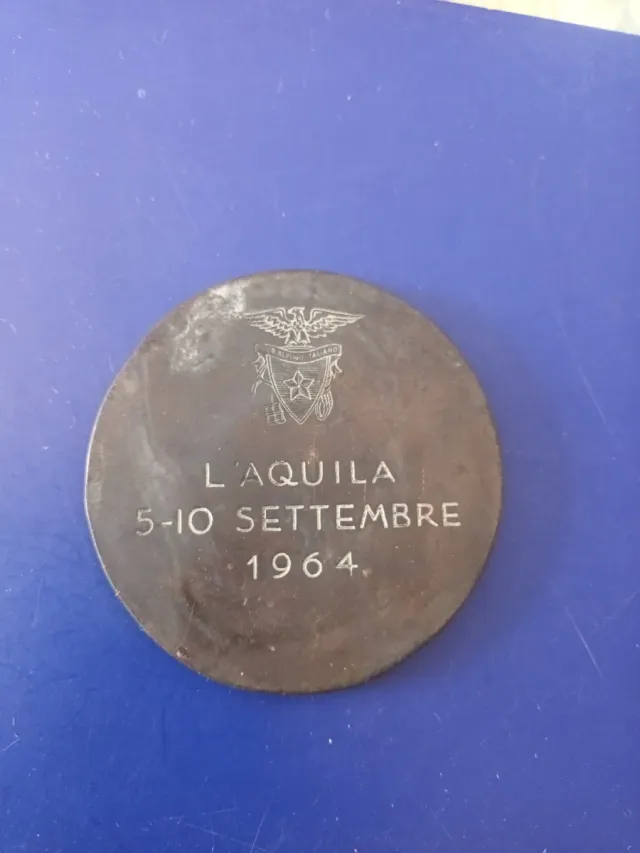 Medaglia CAI 1964 - L'Aquila