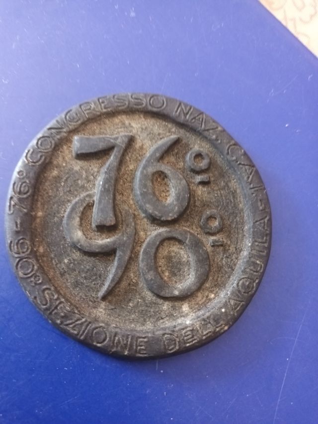 Medaglia CAI 1964 - L'Aquila