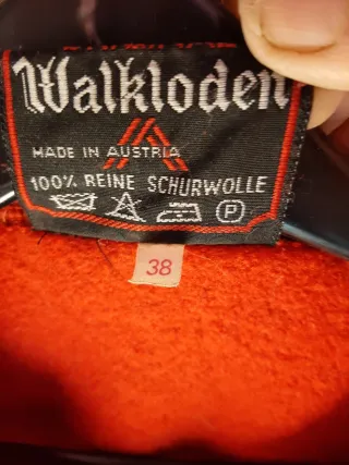 Chaqueta Lana Walkloden Roja