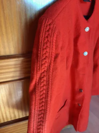 Chaqueta Lana Walkloden Roja