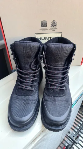 Botas Hunter Negras Cordones