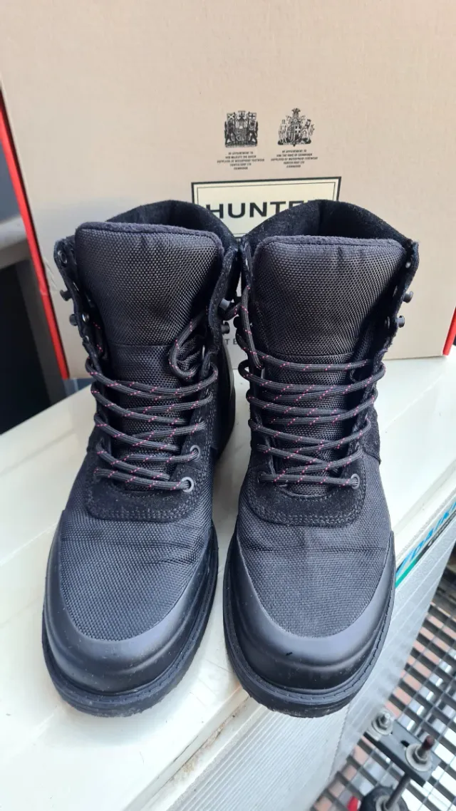 Botas Hunter Negras Cordones