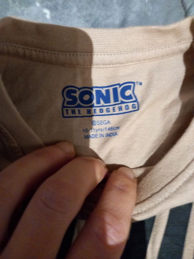 Camiseta Sonic Niño
