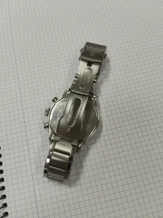 Reloj Festina Azul y Plateado Caja y Papeles