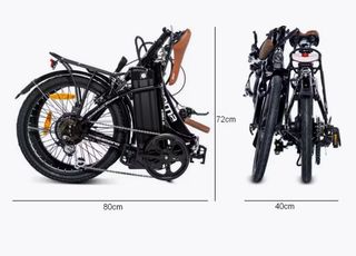 Bicicleta Eléctrica Plegable Moma SIN ESTRENAR.