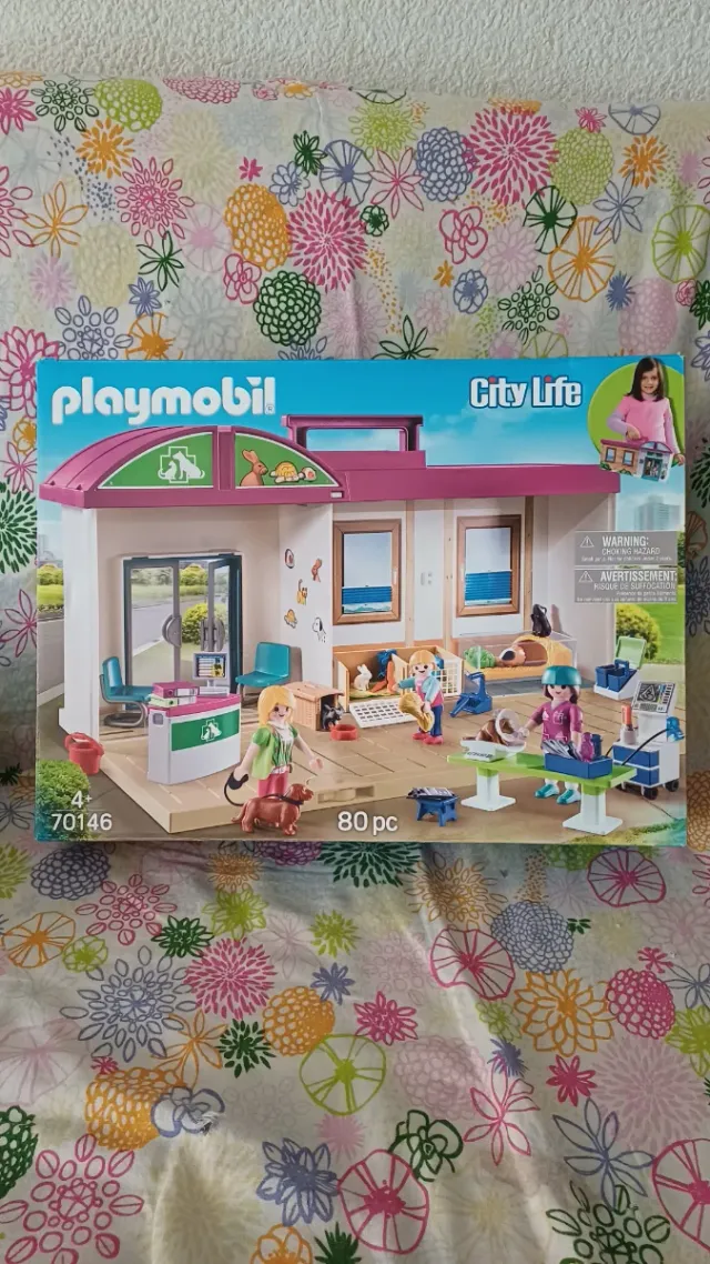 Playmobil Clínica Veterinaria Maletín 70146