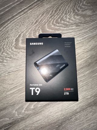 SSD Samsung T9 Portátil 2TB 2000 MB/s