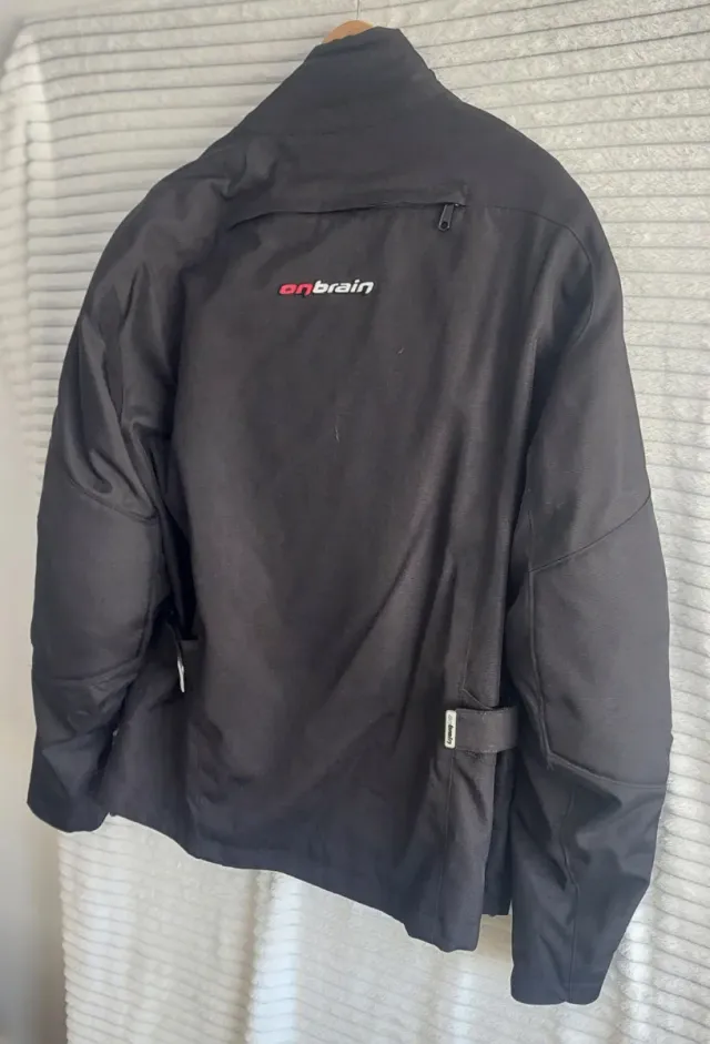 Chaqueta Moto Onbrain Negra