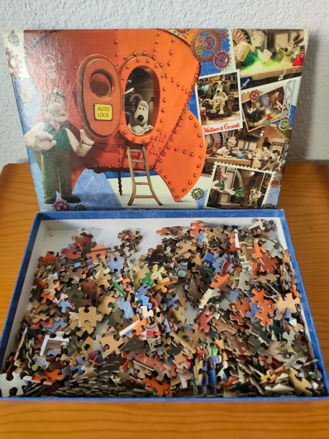 Wallace y Gromit Rompecabezas 2 en 1 (500 piezas)