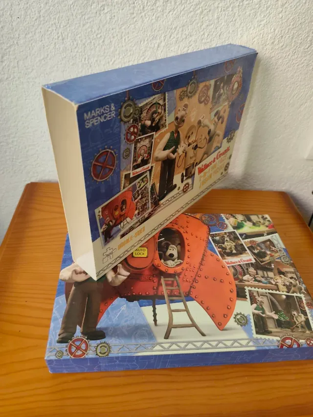 Wallace y Gromit Rompecabezas 2 en 1 (500 piezas)