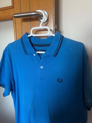 Polo Fred Perry Azul Talla M