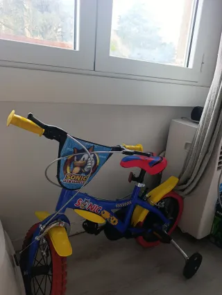 Bicicletta Sonic per bambino usata pochissimo