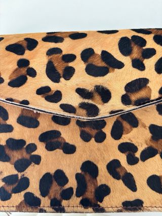 Bolso estampado leopardo, pelo 