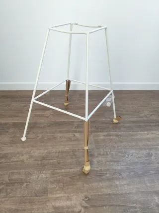 Soportes Taburete Sklum Blanco 75cm