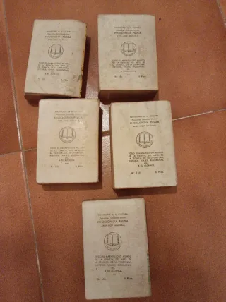 Lote 5 Libros Aventuras (Salgar, Cooper, etc.)