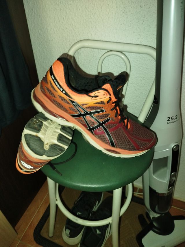 Zapatillas Asics Running Naranja/Rojo