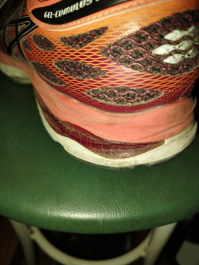 Zapatillas Asics Running Naranja/Rojo