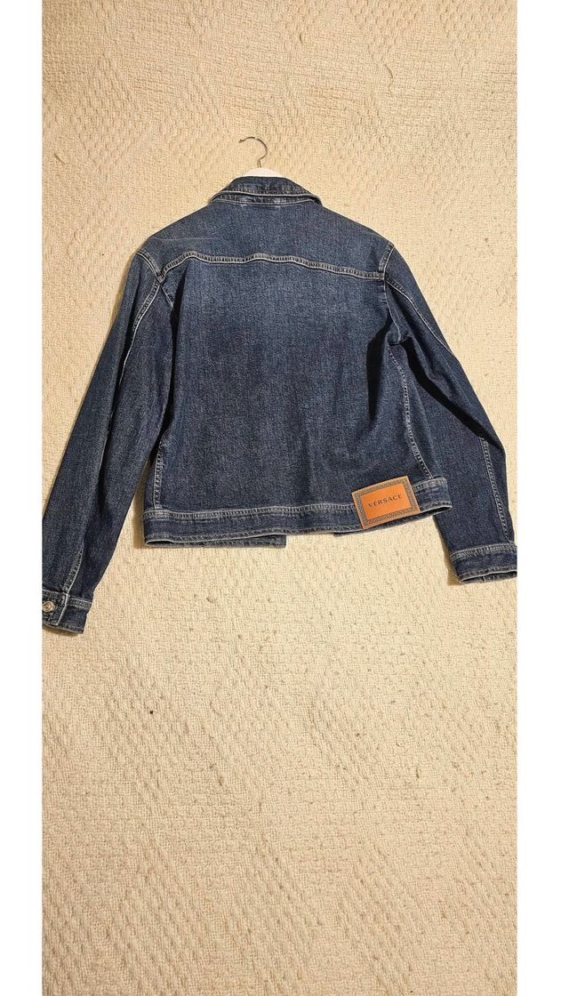 Chaqueta vaquera azul Versace