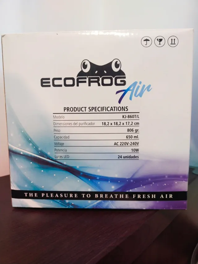 Purificador de aire ECOFROG Aromaterapia