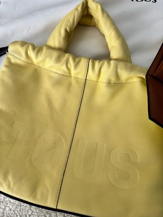 Bolso Tous Amarillo Piel