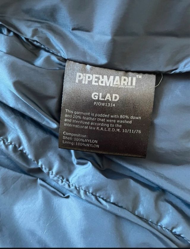 Piumino Bambina Blu Piper Maru