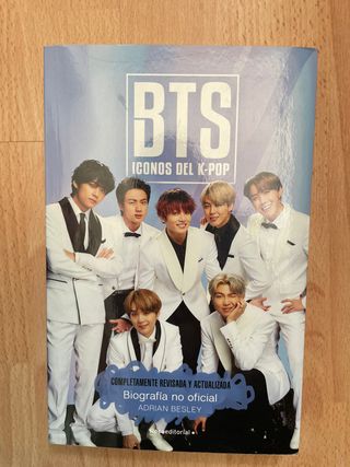 Libro BTS Iconos del K-Pop Biografía No Oficial