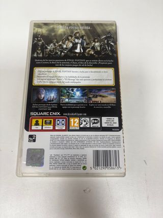 PSP Dissidia 012 Final Fantasy Essentials