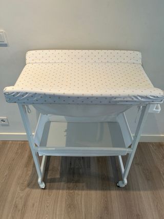 Bañera Cambiador Mi Cuna con Cestos