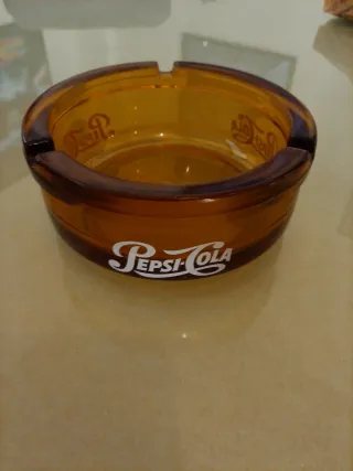 Posacenere Vetro Ambra Pepsi Cola