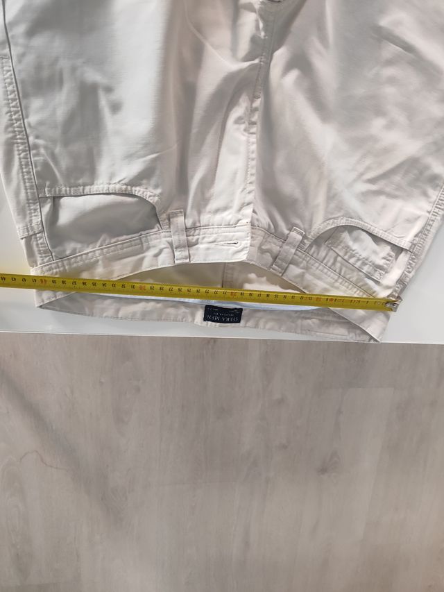 Pantalón Chino Zara Hombre Talla L Blanco