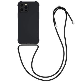 Custodia per iPhone 13 Pro MAX con cordino nero