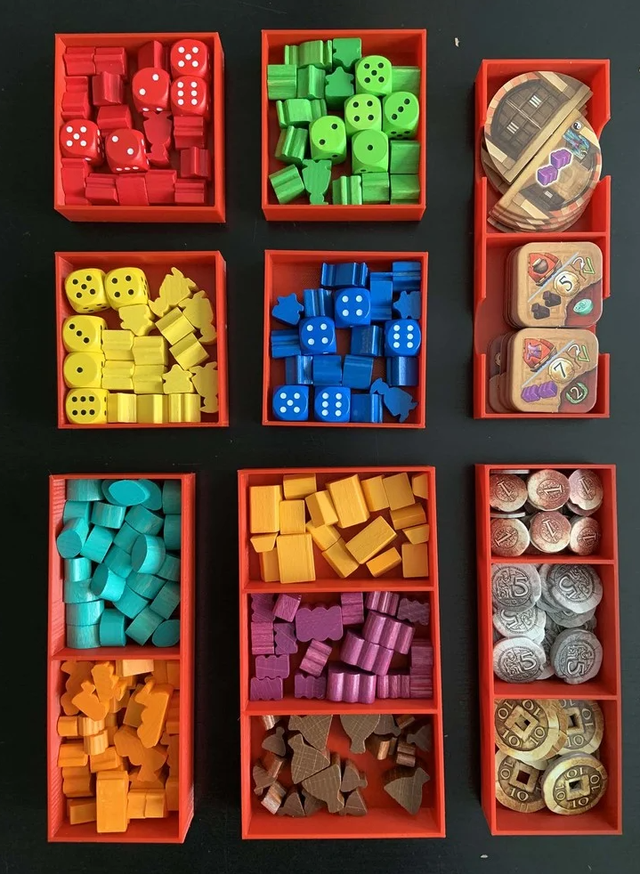 Inserto Marco Polo II - Organizador Juego Mesa