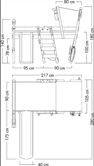 Cama infantil temática camión bomberos