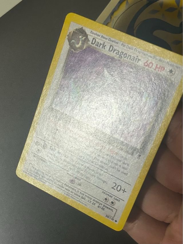 Carte Pokémon Dark Dragonair e Dragonair