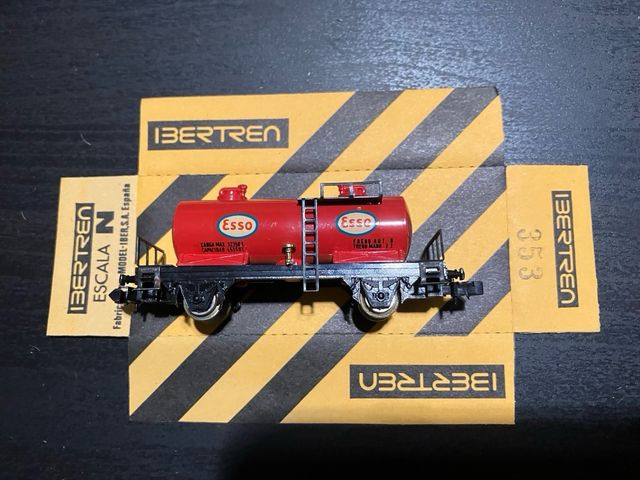 Ibertren Vagón Cisterna Esso Escala N